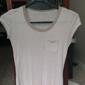 Calvin Klein t-shirt with embellished neck
